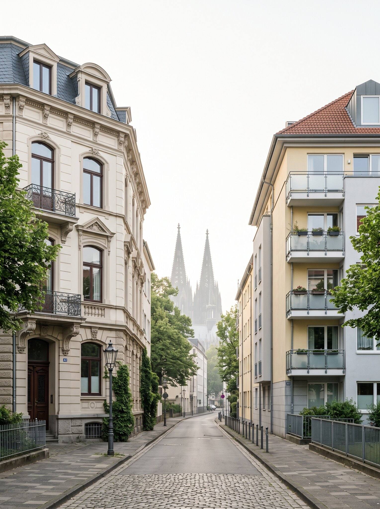 Wohnstraße in Köln